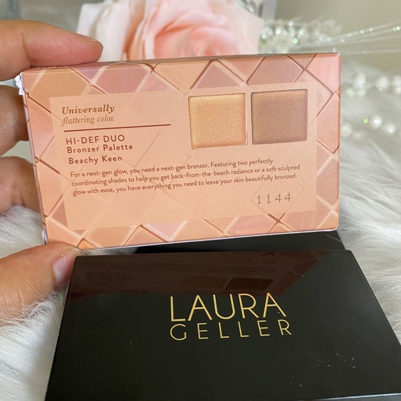 LAURA GELLER HI- DEF- DUO BRONZE PALETTE BEACHY KEEN - Picture 6 of 7
